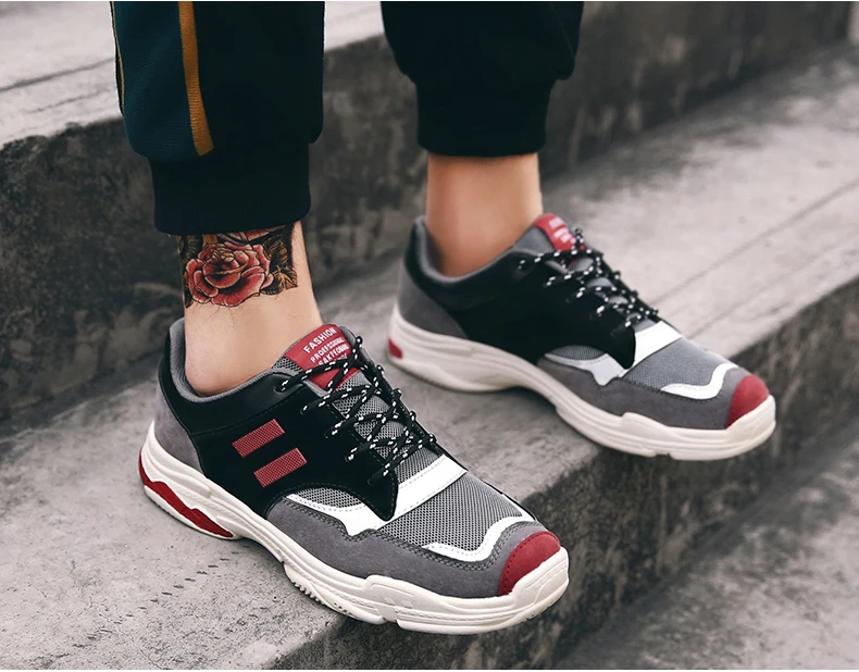 Mens Casual Shoes Brand Men Shoes Men Sneakers Flat Platform Trainers Sneaker Winter Chunky Sneakers Mens Luxury Brand Shoe New (14)