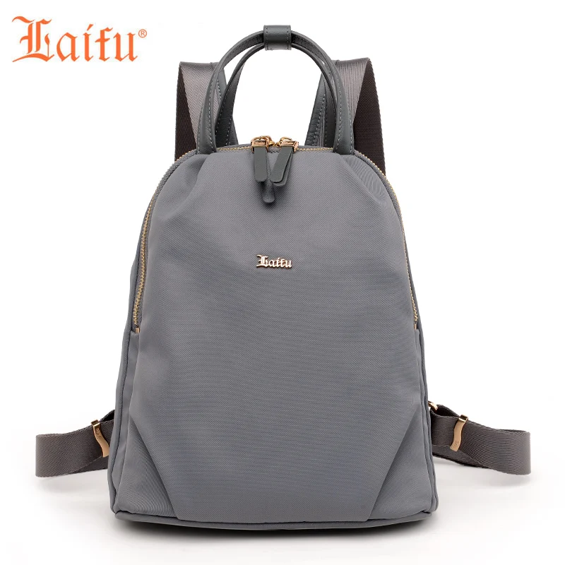 

Laifu 2017 New Women's Nylon Backpack Shoulders Bag Teenage Girls Lightweight Schoolbag Casual Daypack Travel Weenkend Shopping