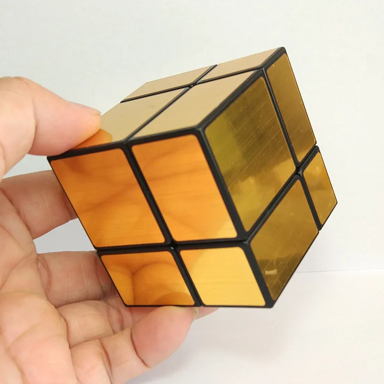 ShengShou 2X2 зеркало куб головоломки извилистый паззл развивающие игрушки Cubo Magico