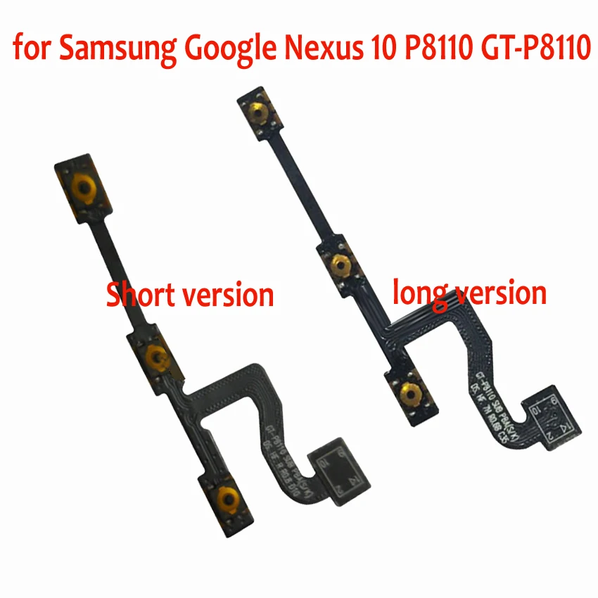 1 шт. оригинальный для Samsung Google Nexus 10 P8110 GT-P8110 Кнопка питания Регулятор громкости