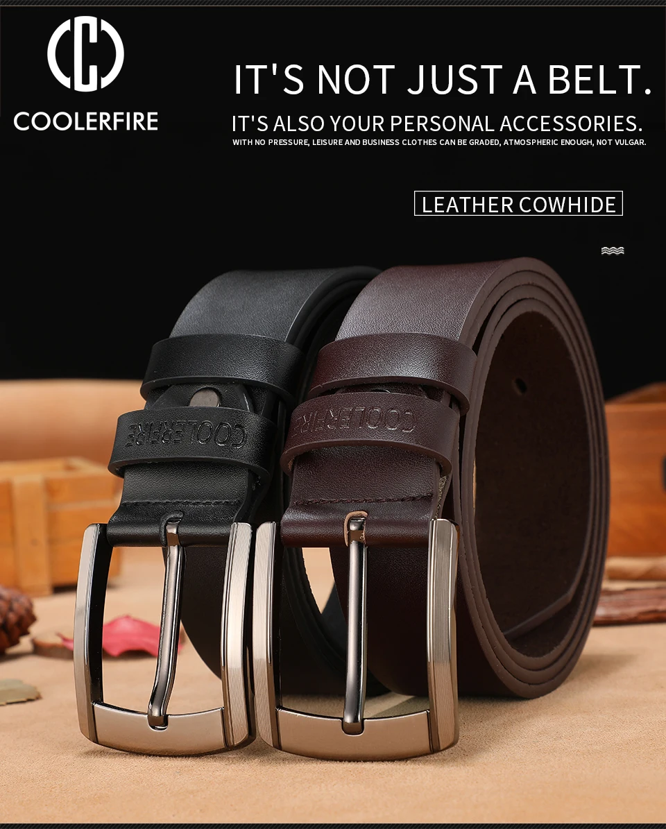 Men's High-Quality Genuine Leather Belt