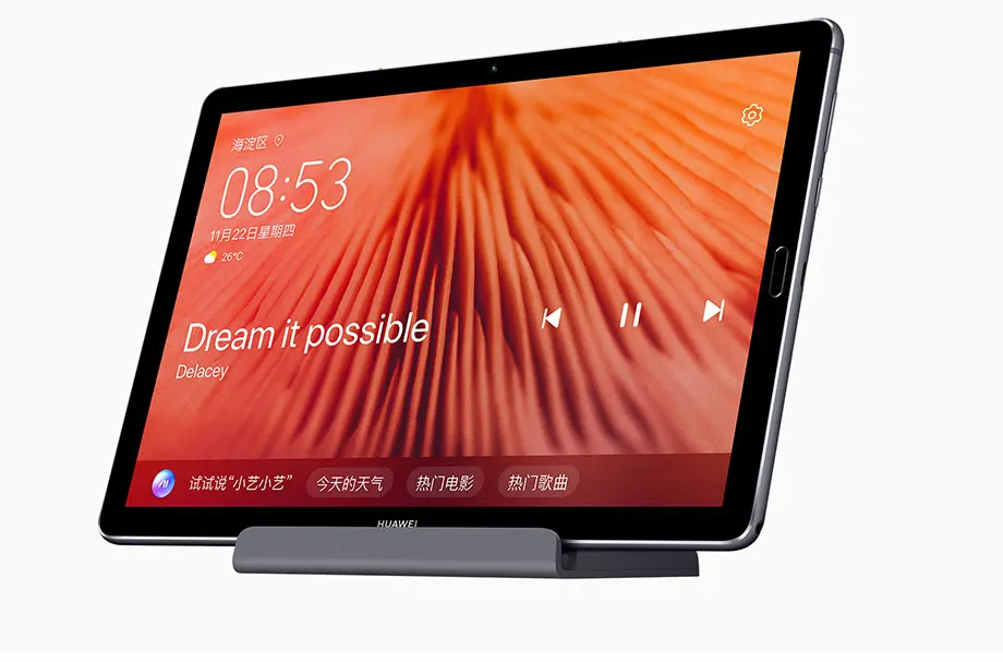 Оригинальный HUAWEI MediaPad M6 10,8 дюймов Kirin 980 Восьмиядерный Android 9,0 планшет тип-c 7500 мАч 2560x1600 отпечатков пальцев ips экран