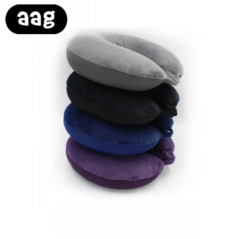 AAG пенопластовая u-образная подушка для путешествий, подушка для шеи, автомобиля, подголовника, самолета, подушка для путешествий, офиса, для сна, подушка для головы, подушка для шеи