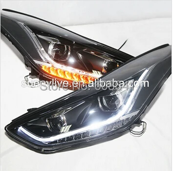 

for HYUNDAI 2012-2013 year Elantra LED Strip Head Lamp TLZ