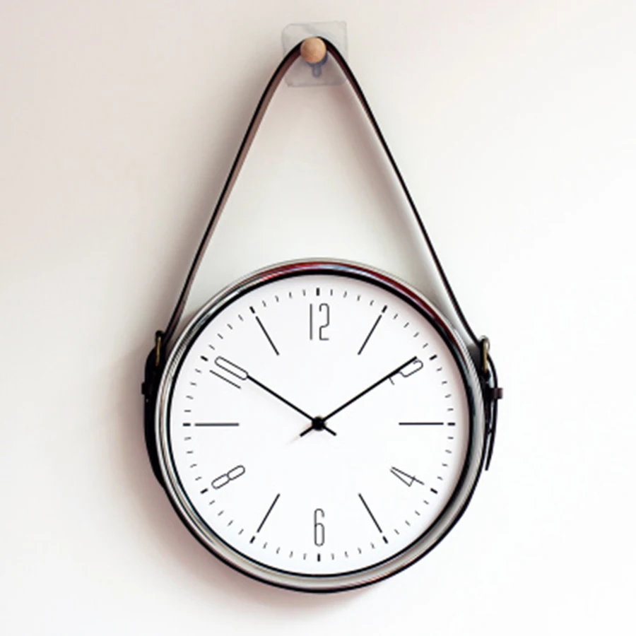 Креативный современный пояс настенные часы гостиная 3d декор на стену для дома Скандинавский дизайн Reloj De Pared большие часы настенный домашний декор 50ZB0076