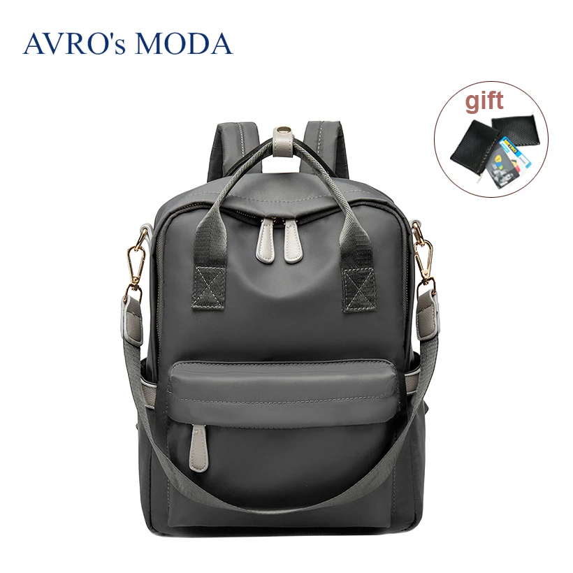 

AVRO's MODA 2019 Fashion brand women waterproof oxford anti-theft laptop backpacks ladies large capacity school travel bags