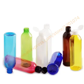 

250ml pretty colors PET bottle with plastic flip lid,essential oil/liquid/moisturizer/facial water container