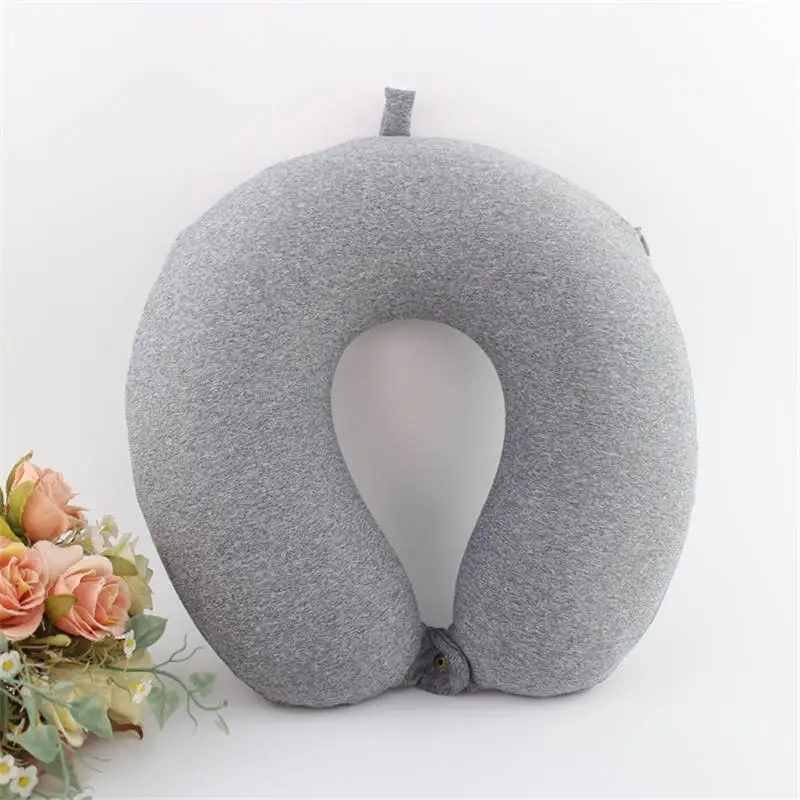 New Slow Rebound Memory Foam U-shaped Pillow Outdoor Travel Sambo U-shaped Health Memory Pillow 31*32*11cm