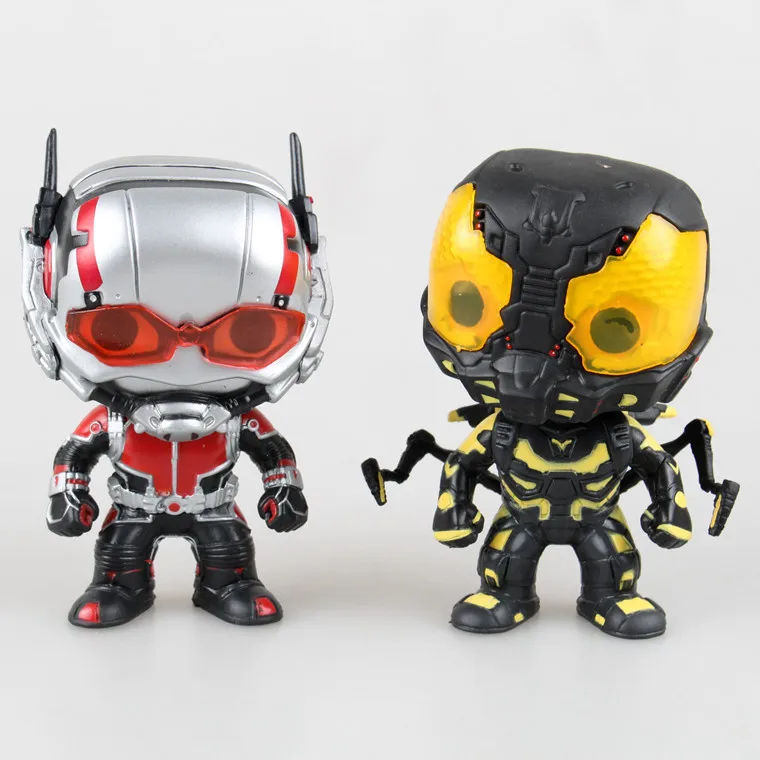 Avengers 10cm Marvels Super Hero Ant-Man Ant Man & Yellow Jacket Action Figure Toys Avengers 10cm Marvels Super Hero Ant-Man Ant Man & Yellow Jacket Action Figure Toys