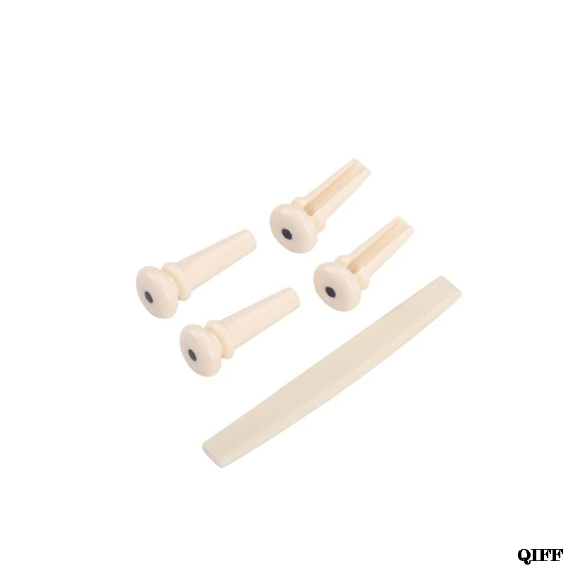 Bass Pin седло пластик для Accoustic 4 струны бас гитара контактный мост MAR28|Детали и