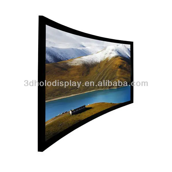 

106 Inch Curved Frame Projector Screen/Curved Frame Screen 106 inch /Curved Screen for Cinema/Large Curved Frame Cinema Screen