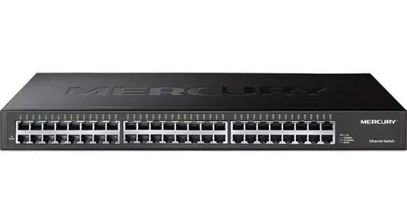 Plug& Play, 48 портов Настольный гигабитный 1000 Мбит/с коммутатор Ethernet сетевой коммутатор LAN концентратор полный или полудуплексный обмен Быстрый коммутатор