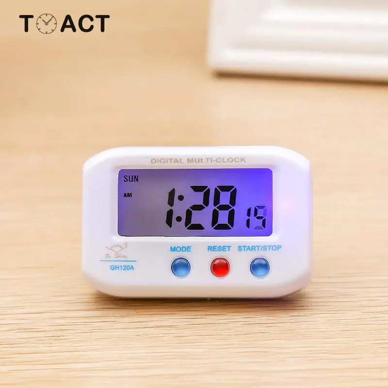 

Travel Alarm Clocks Portable Pocket Sized Digital Electronic Watch Simple And Stylish Automotive Stopwatch Mini Alarm Clock