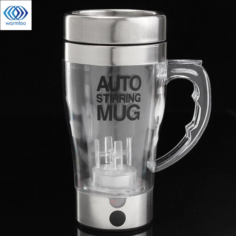 500ML Auto Stirring Mug Electric Protein Shaker Blender Mixer Lazy Self Stir Milk Coffee Cup Smart