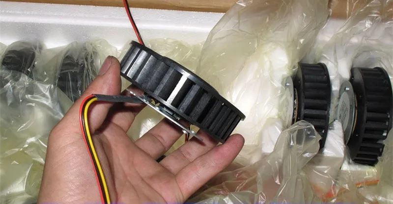Японский воздуходувка Mute 0.6A широкое напряжение 5 24V 1900rpm фотокопии вентилятор
