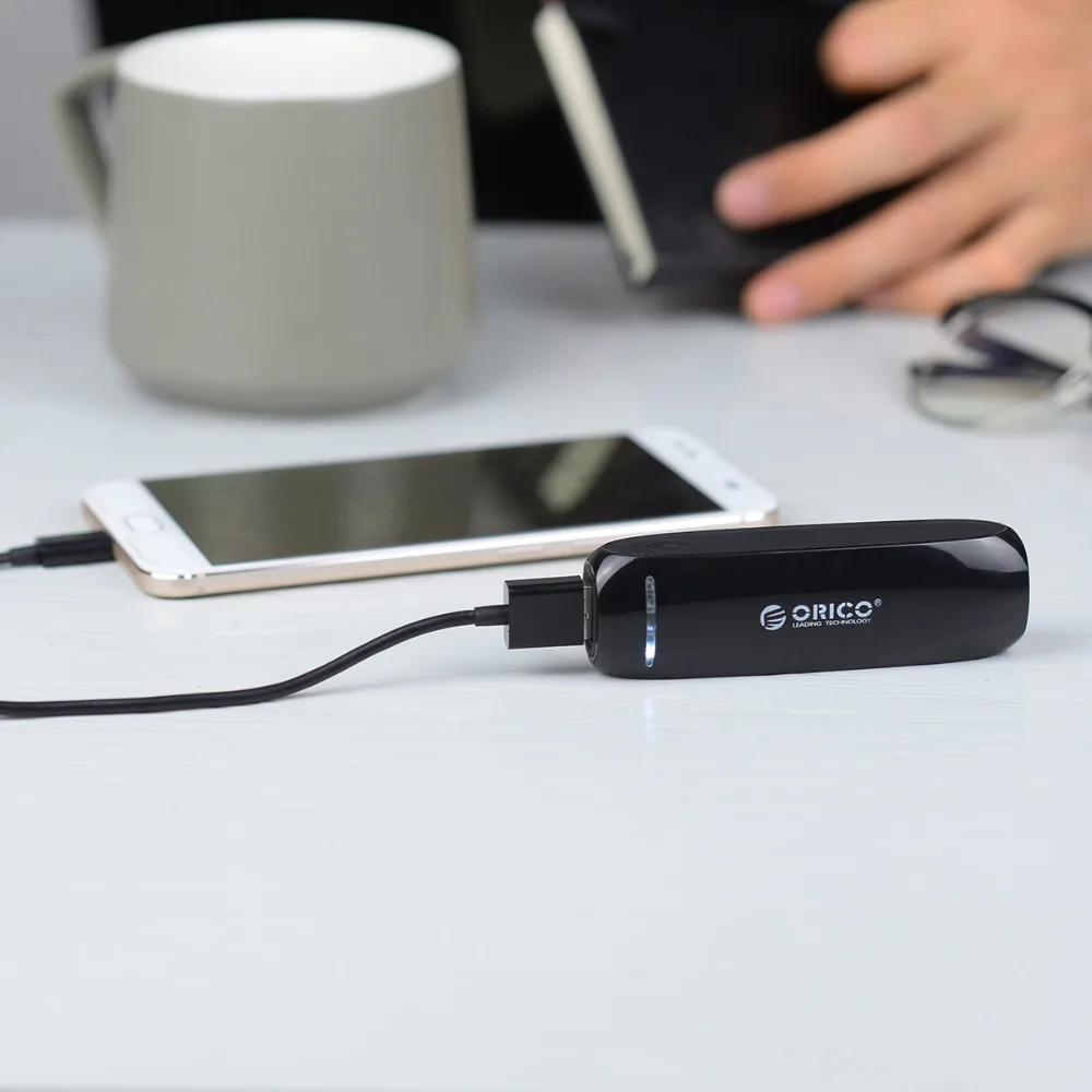 ORICO 4000mAh 2000mAh Power Bank 18650 USB External Mobile Backup Smart Phone Charger for iPhone mobile Charger 30cm USB Cable ORICO 4000mAh 2000mAh Power Bank 18650 USB External Mobile Backup Smart Phone Charger for iPhone mobile Charger 30cm USB Cable