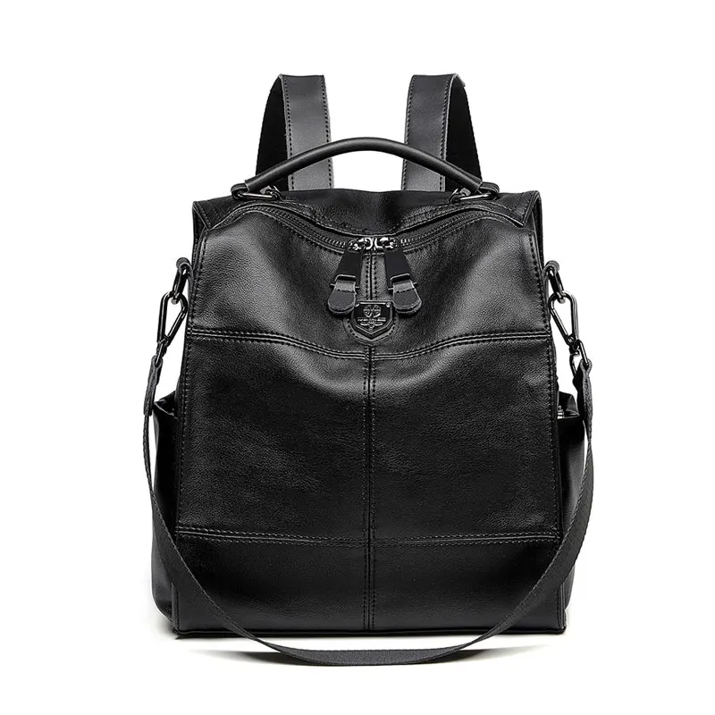 POMELOS Модный женский рюкзак Новое поступление рюкзак для женщин черный высококачественный рюкзак из искусственной кожи женский рюкзак - Цвет: black backpack