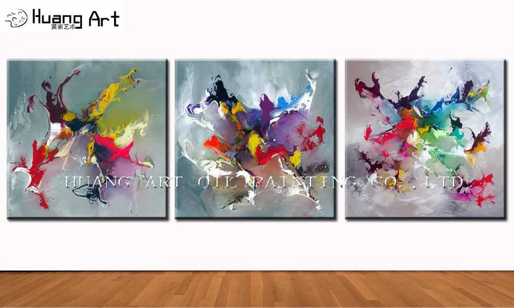 

China Skills Artist Handmade Popular Oil Painting On Canvas Modern Water Abstract Painting for Living Room Wall Hang Painting