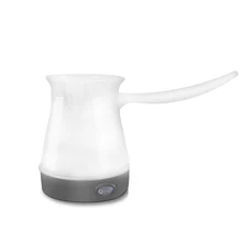 Красочная мини-кофемашина, Турецкая кофеварка, портативный Электрический кофейник для еды, Кофеварка, чайник для подарка 220 В