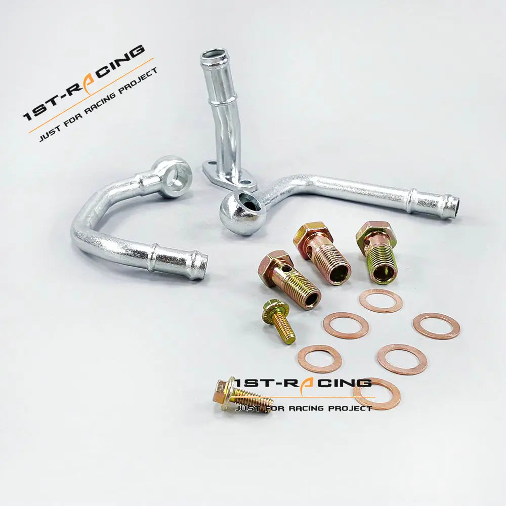 

For SUBARU TD05 TD06 Turbo Oil & Water Complete Install Kit ring + pipe + bolt