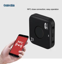 Bluetooth 4.2 3.5mm Audio Stereo Wireless Transmitter Receiver Music APT-X Adapter NFC Call Port for Car TV Headphones Speakers
