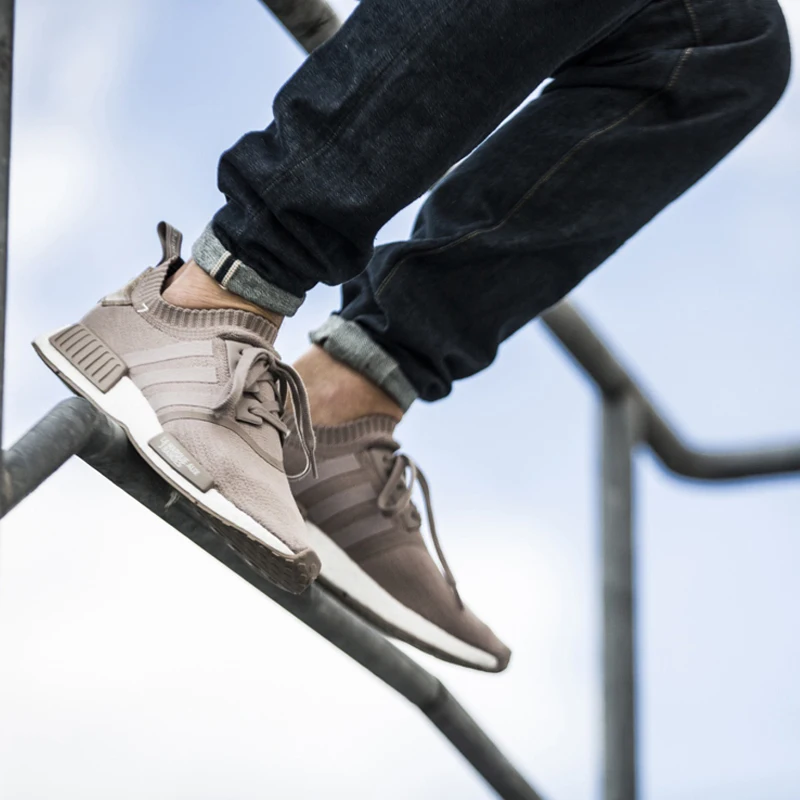 Adidas NMD R1 PK Cream Men and Women Running Shoes ,Khaki ,Shock Absorption Breathable Anti slip Wear Resistant S81848 Adidas NMD R1 PK Cream Men and Women Running Shoes ,Khaki ,Shock Absorption Breathable Anti slip Wear Resistant S81848