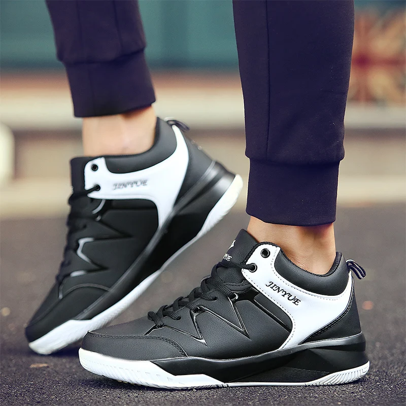 

Men's Basketball Shoes Air Damping Men Sports Sneakers High Top Breathable Nylon Trainers Shoes Men Outdoor Jordan Shoes