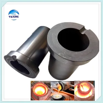 

4kg graphite crucible for melting metal 4kg high purity graphite crucible