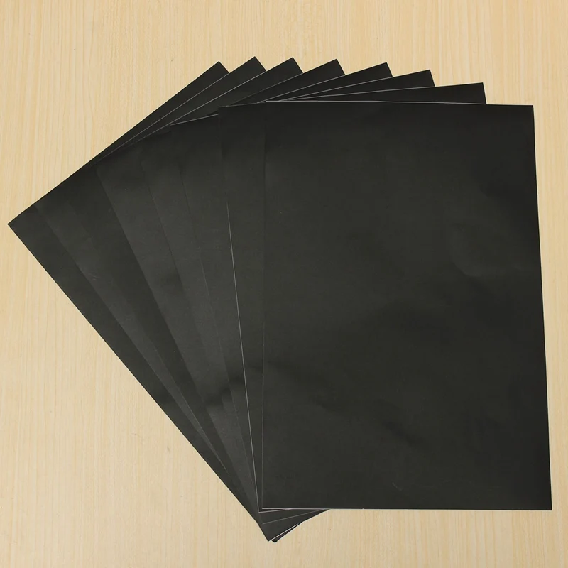 

Kicute 8pcs Multifunction Chalkboard Blackboard Sticker Removable Draw Erasable Blackboard With Chalk Notice Learning 30*20cm