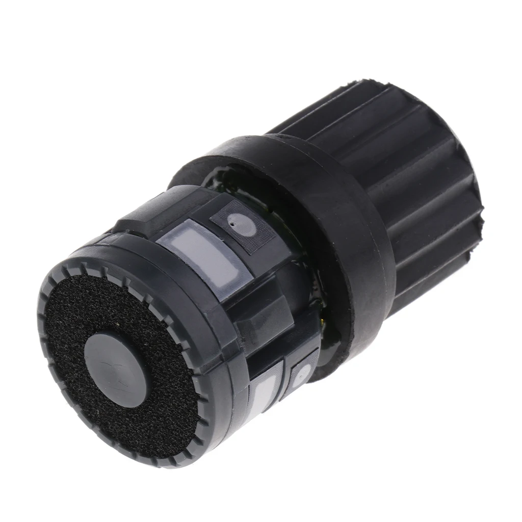 Professional Microphone Cartridge Microphone MIC Replacement Capsule for KTV Stage DIY Accessory Black