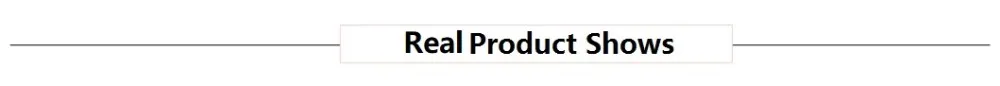 real product shows
