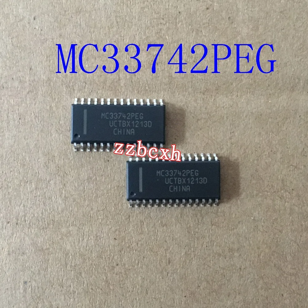 

2PCS/LOT New original MC33742PEG SOP-28