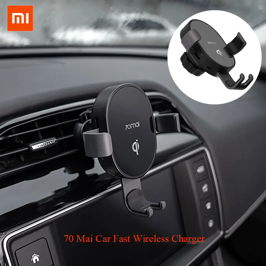 

Xiaomi mijia Qi Wireless Car Char-ger For iPhone Xs Max XR X Samsung Intelligent Sensor Fast Wireless Char-ger Holder in Car 3