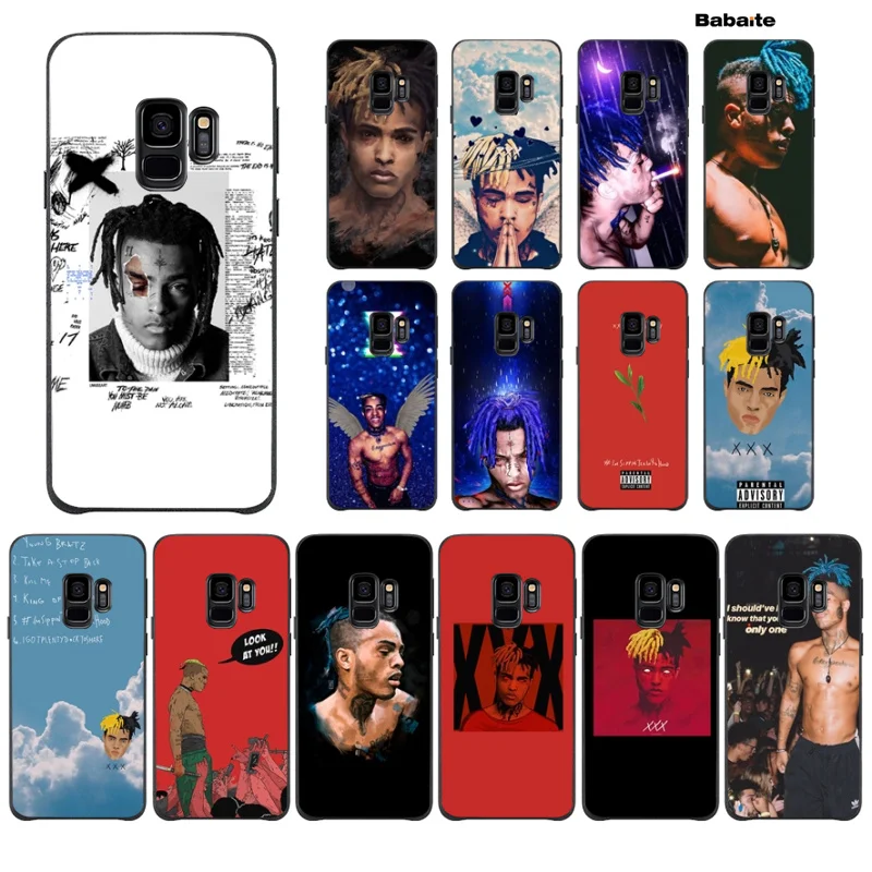 

Babaite Rap singer XXXTentacion New Personalized Print Phone Accessories Case For GALAXY s7 edge s8 plus s9 plus s5 s6 edge