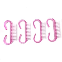 10pcs/lot Nail Brush Art Tools Pink Dust Powder Clean Professional Acrylic Nail Brushes Manicure Pedicure Nails Accessories Tool 2