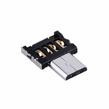 100% tested Mini Micro USB to USB Connector OTG Cable USB OTG Adapter for USB Flash Drive for Tablet PC Samsung Android Phone