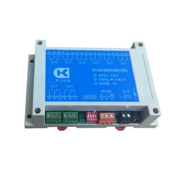 

485 Bus Control 8-way Relay Output Module Intelligent Switch Control Card 8-way Relay Control Module