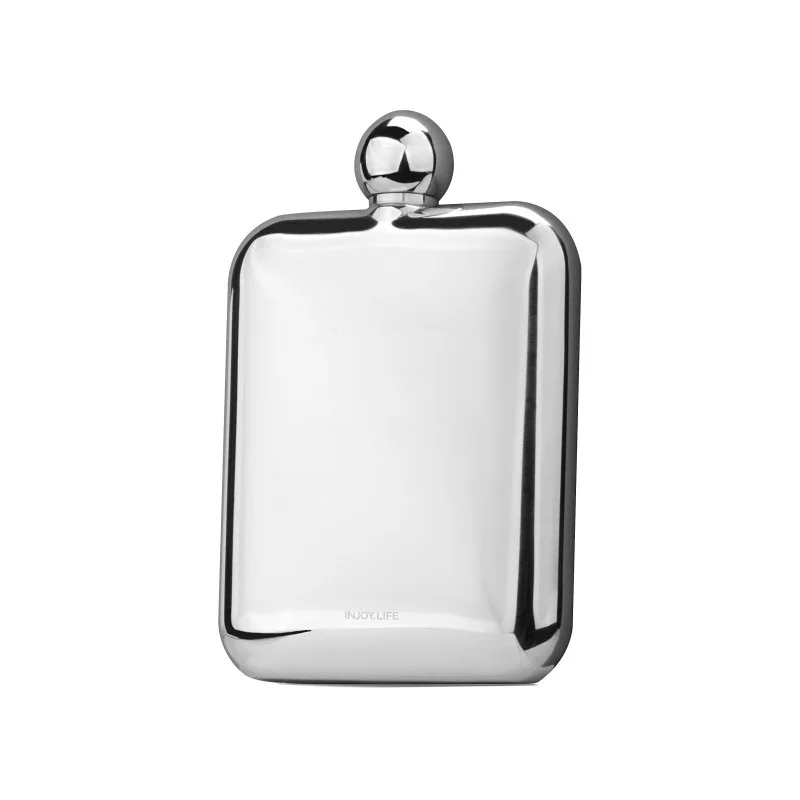 Stainless Steel Hip Flask 6oz/170ml Stainless Steel Pocket Hip Flask