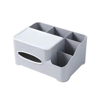 

Desktop Tissue Box Holder Organizer Napkin Handkerchief Toilet Paper Storage Case Home Kitchen Bathroom