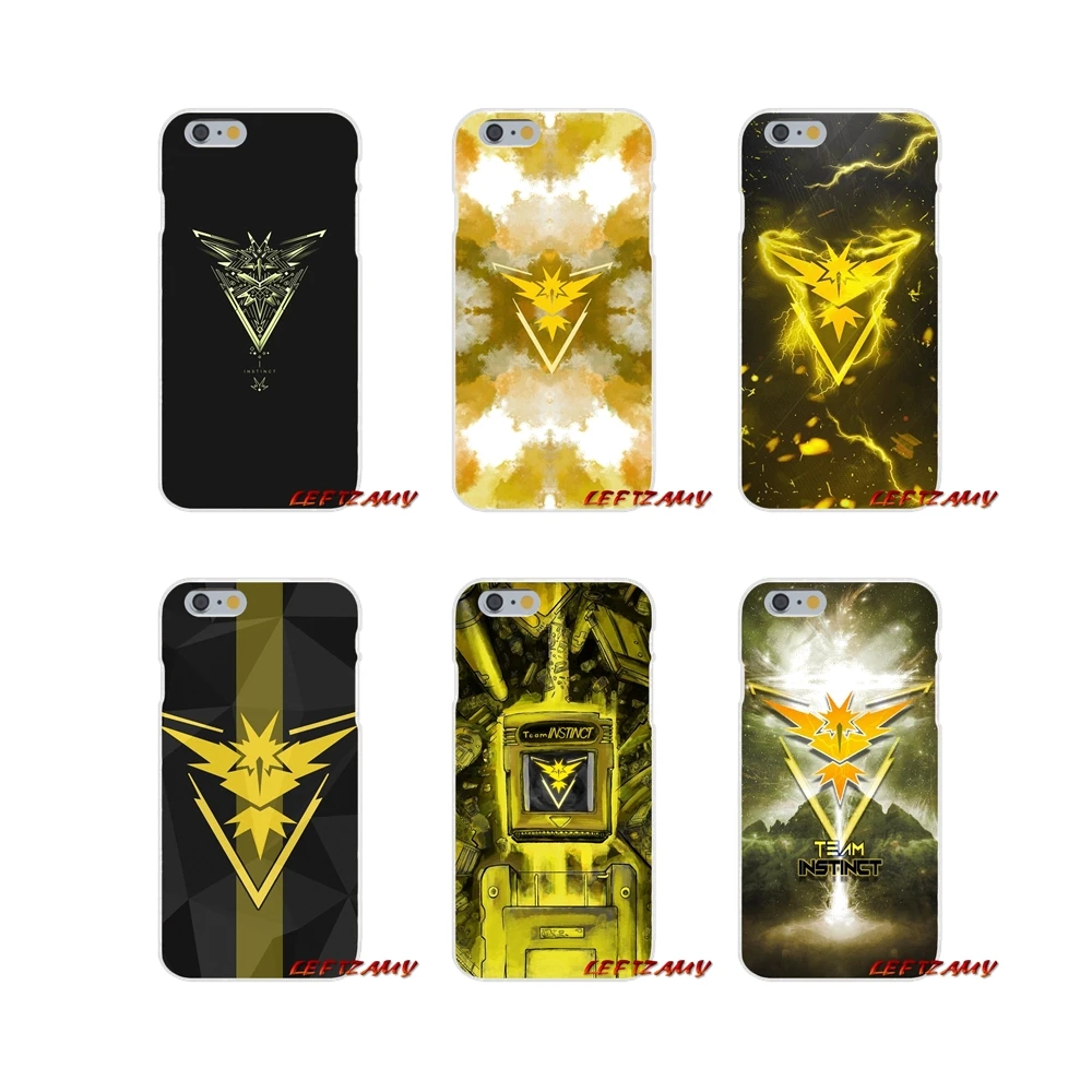 Accessories Phone Skin Case Fashion Pokemon Go Team Instinct For Iphone X Xr Xs Max 4 4s 5 5s 5c Se 6 6s 7 8 Plus Ipod Touch 5 6 Buy