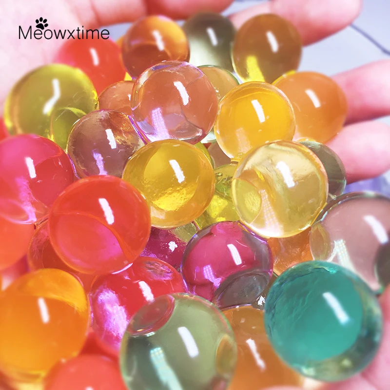 3000pcs 9 11mm Hydrogel Balls Growing Water balls Crystal Soil