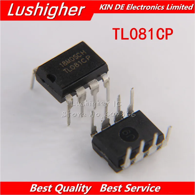 10 шт. TL081CP DIP TL081 8 TL081C IC новый оригинал|ic dip|dip ic |