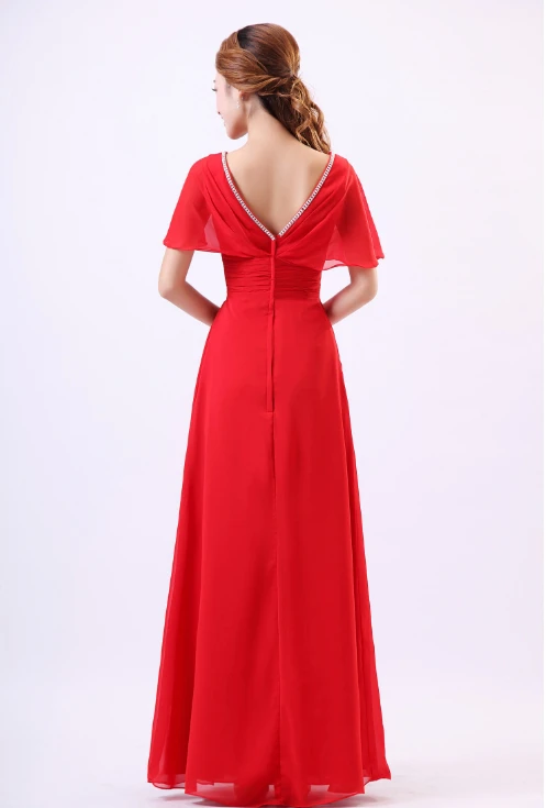 size vermelho ddress vestido para convidados do casamento mulher