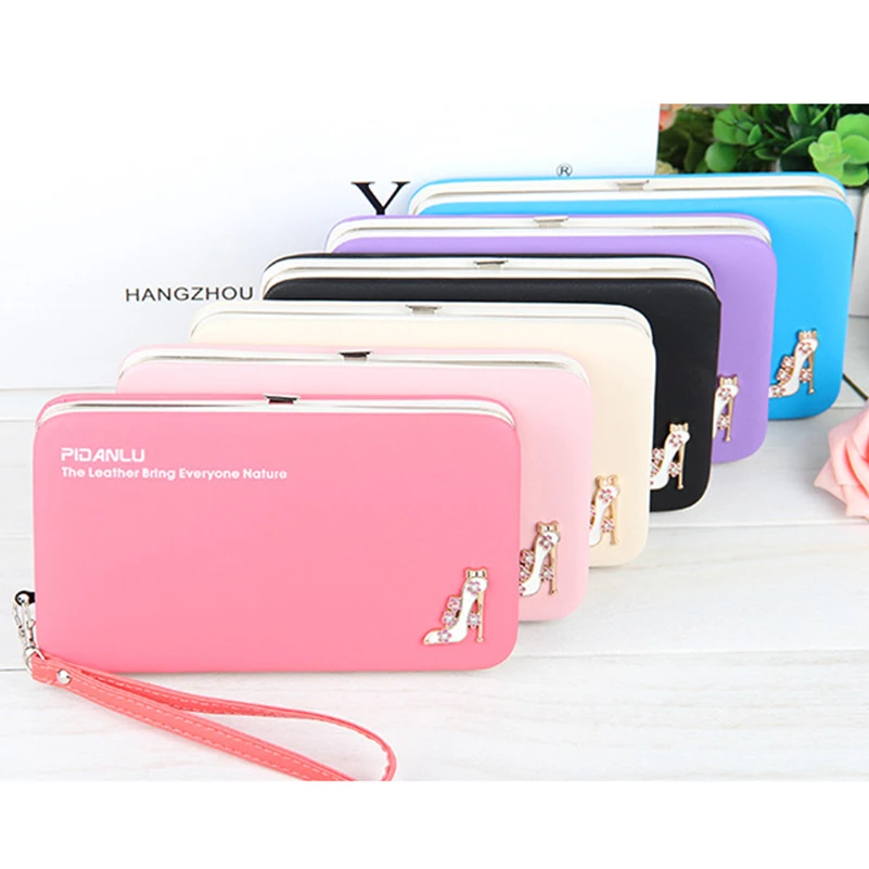 2018 Women Long Clutch Wallets Female Fashion PU Leather Bowknot Coin Bag Phone Purses Famous Designer Lady Cards Holder Wallet13