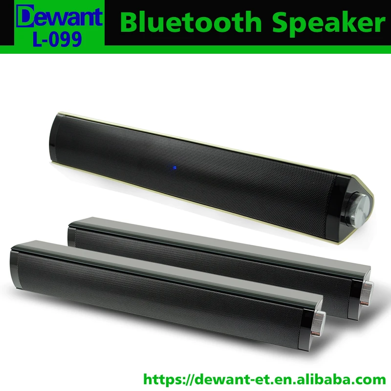 Free shipping L-099 18W mini portable desktop computer wireless bluetooth speaker with 4000MAH rechargeable battery | Электроника