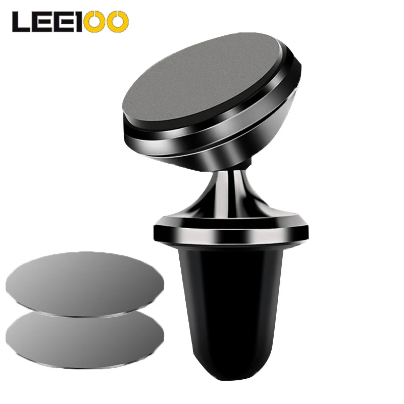 

Leeioo Magnetic Car Phone Holder For iPhone X Samsung S9 Magnet Mount Car Holder For Phone in Car Cell Mobile Phone Holder Stand