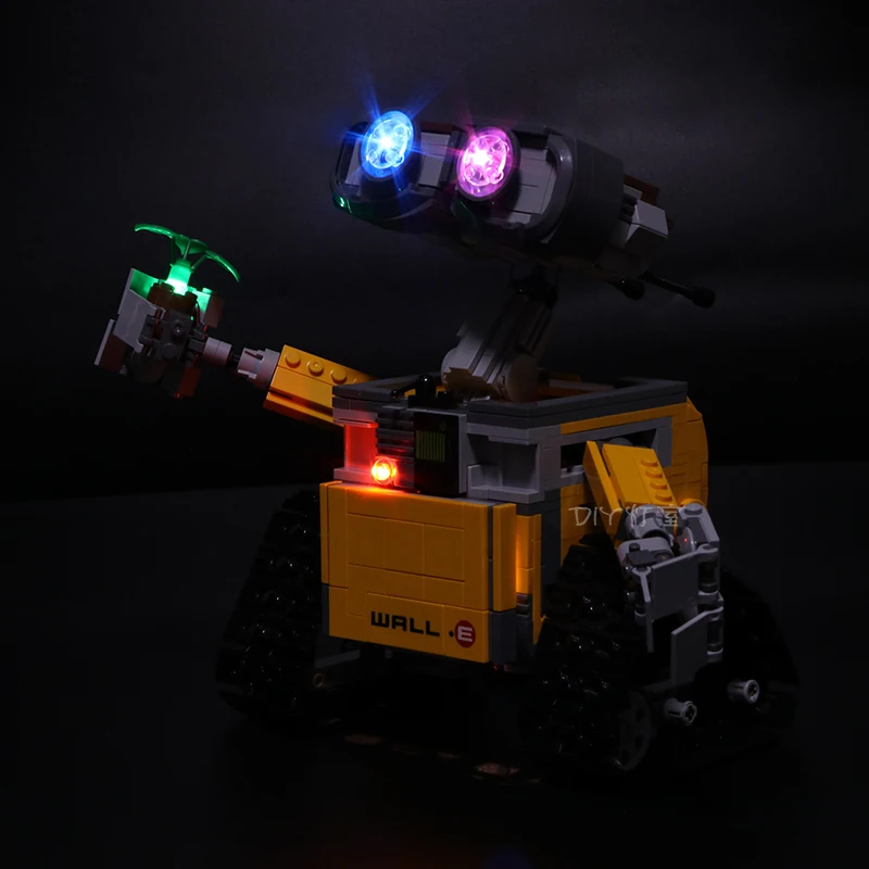 Led Light Kit For Lego Idea Robot Wall E Building Set Kits Toys Eyes Light Lego Building Toys Lego Complete Sets Packs Led Light Kit For Lego Idea Robot Wall E Building Set Kits Toys Eyes Light Lego Building Toys Lego Complete Sets Packs