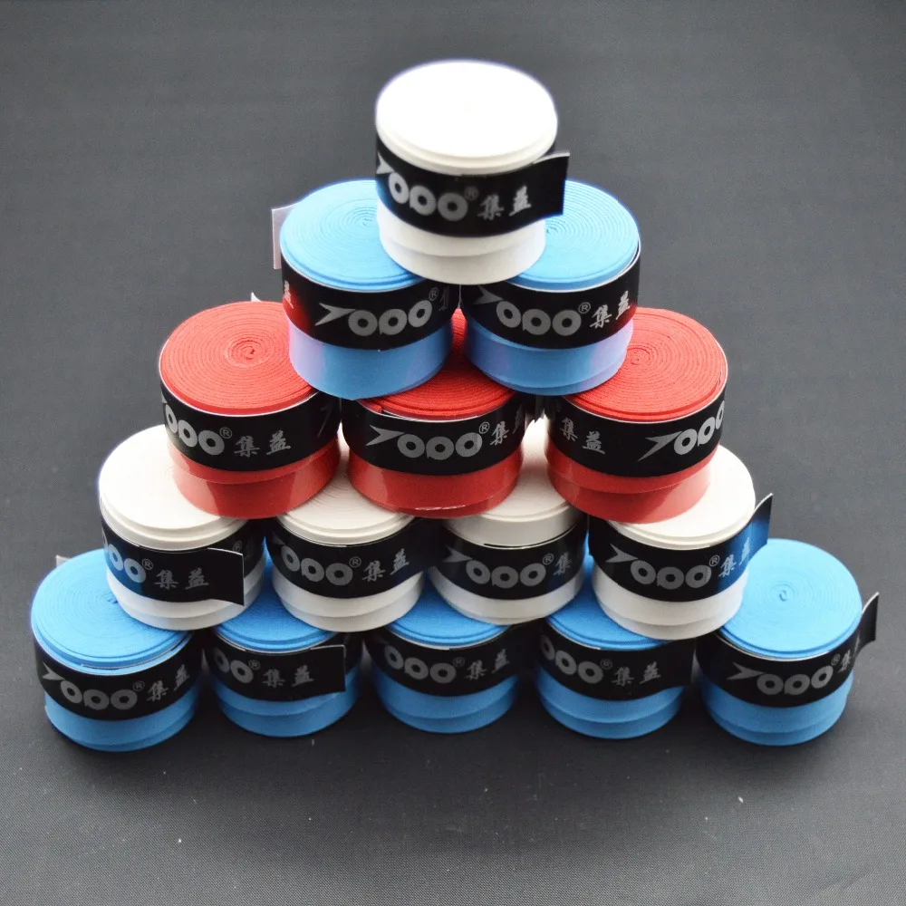 

tennis overgrip venta al por mayor 30 unids/JiYi anti-slip tape( uso para squash, Tennis racket,Badminton racket)
