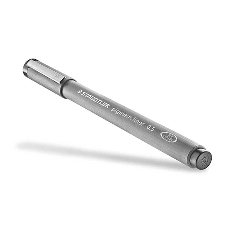 3 шт./лот STAEDTLER 308 черные чернила художественные маркеры авторучка для рисования