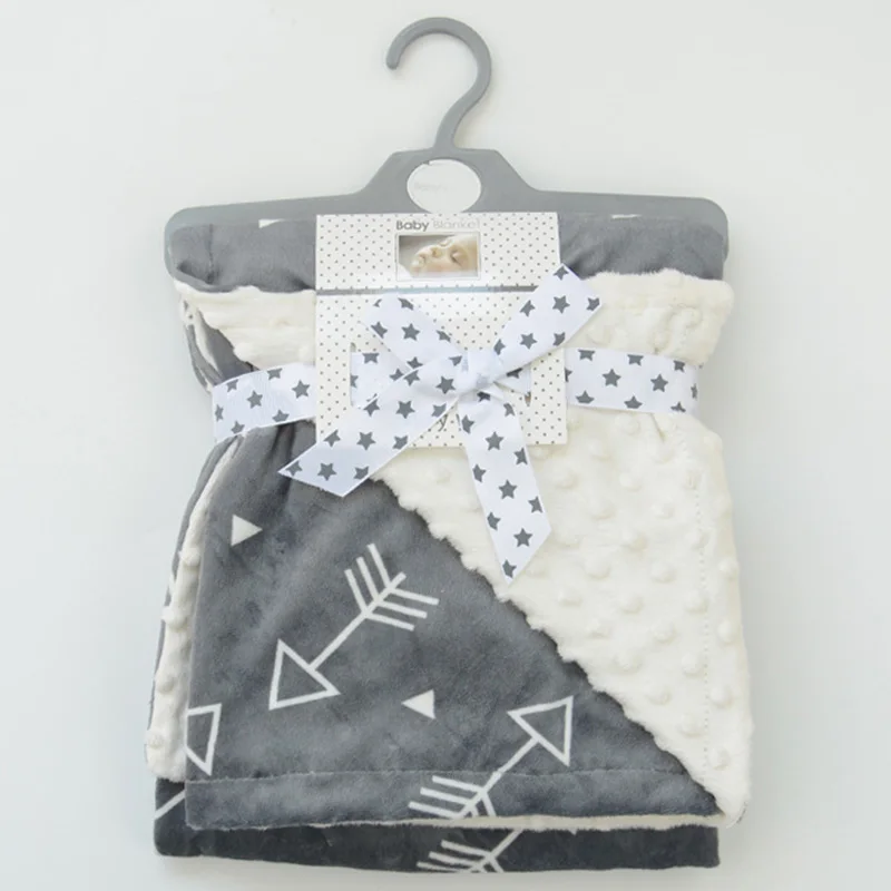 Детское одеяло Minky, Пеленальное Одеяло для новорожденных, супер мягкое детское одеяло для сна с изображением животных, manta bebe cobertor bebe